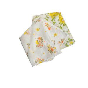 Vintage Floral Print Cotton standard pillow cases